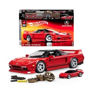 Hot Wheels Mattel Brick Shop Elite Series 90 Acura NSX Building Toy 1/18 & 1/64